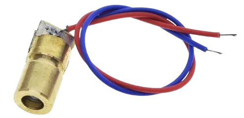 Imagem de um módulo de mini laser